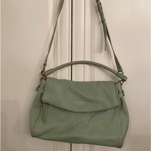 Kate Spade Leather Cobble Hill Shoulder Bag in Mint Green Colour Purse Handbag
